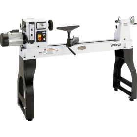 Shop Fox 22 in. x 42 in. Variable-Speed Wood Lathe W1852