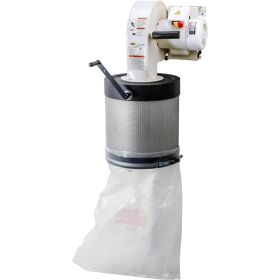 Shop Fox Wall-Mount Dust Collector with Canister Filter W1844