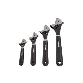Sunex 4Pc Adjustable Wrench Set, 6 In. 8 In. 10 In. 12 In. 9618A