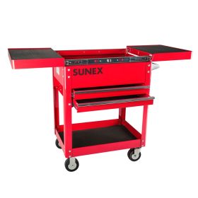 Sunex Compact Slide Top Utility Cart (Red) 8035R