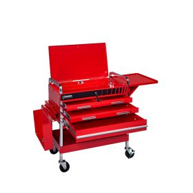 Sunex Deluxe Service Cart - Red 8013ADELUXE