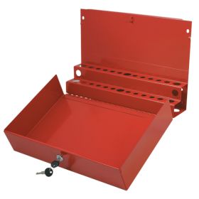 Sunex Large Locking Screwdriver/Pry Bar Holder - Red 8011