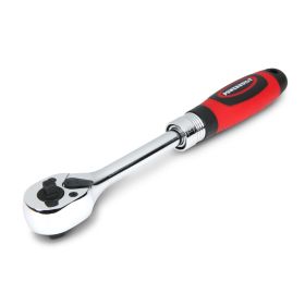 Powerbuilt 1/4 In. x 3/8 In. Dual Drive Extended Ratchet 940926