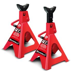 Powerbuilt 2 Piece 4 Ton (8,000 Pounds) Jack Stands 647529