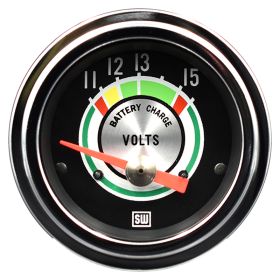 Stewart Warner Gauge Volt 12V 2 in.  375T