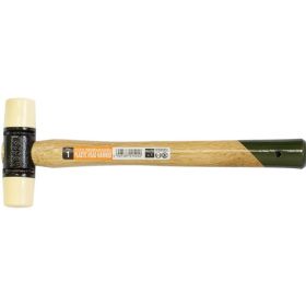 Vessel Soft Head Hammer with Genuine Wood Handle 1lbs H7010