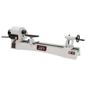 JET JWL-1440VS 14 In. x 40 In. Benchtop Variable Speed Wood Lathe 1HP 1PH 115/230V 719400