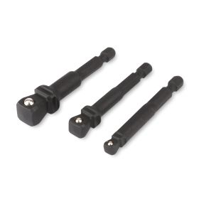 Titan Tools 3 pc. 2-3/4 in. Impact Wobble Socket Adapter 49003