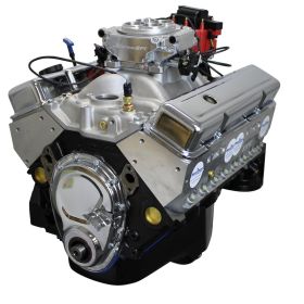 BluePrint Engines GM 383 ci. 436 HP Dressed Stroker Long Block Fuel Injection BP38318CTF1
