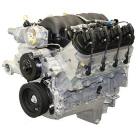 BluePrint Engines Chevy LS 376 ci. 530 HP EFI Dressed Long Block Crate Engine PSLS3760CTF