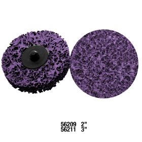 Gemtex Abrasives Strip Away Disc 3 in. Purple 56211