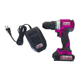 The Original Pink Box 20-Volt Lithium-Ion Cordless Drill  PB20VLID_2Ah_CHRGR