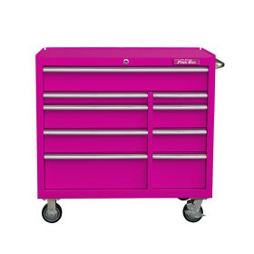 The Original Pink Box 19.7-in Pink Steel Lockable Tool Box in the Portable  Tool Boxes department at