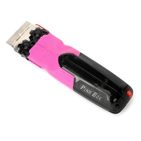 The Original Pink Box 7 in. Folding Scraper Pink PB7LFS