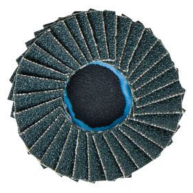 Dynabrade 3 in. Dia. x 40 Grit Z/A Non-Vacuum DynaCut Locking-Type Flap Disc 90924