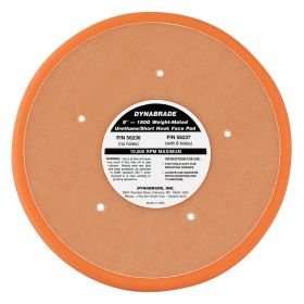 Dynabrade 8 in. Dia. Non-Vacuum Disc Pad Hook-Face Short Nap 56236
