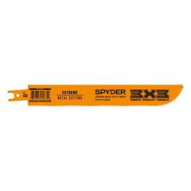 Spyder Products 3x3 Reciprocating Saw Blade - 10/14 x 14 TPI - 8 in. 200205