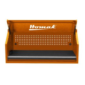 Homak 54” 1 Drawer RS Pro Hutch With Power Strip - Orange OG02054010