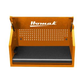Homak 41” 1 Drawer RS Pro Hutch With Power Strip - Orange OG02041010
