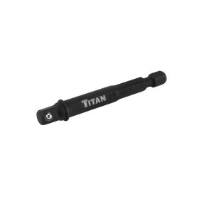 Titan Tools 10 pk. 1/4 in. Dr. 2-1/2 in. Socket Adapter 85540