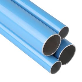 Rapid Air 3 in. Aluminum Tubing 19 ft. 2 Inches Long Fastpipe Industrial Blue Non Returnable FI7000