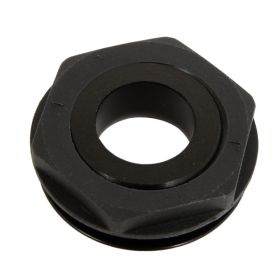 NotcHead Fire Wall Ring for 1/2 in. Heater Hose or AC #6 - Black Anodized Finish 4502
