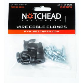 NotcHead AN- 6 or 1/0 Wire Cable Line Clamps 2618-6