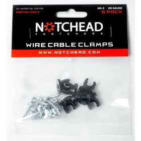 NotcHead AN-3 or #6 AWG Wire Cable Line Clamps 2318-6