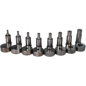 Metal Pro 1/8in. Round Punch and Die Set