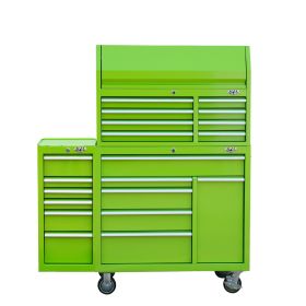 41-Inch Rolling Cabinet Bundle Lime Green V41C3LG