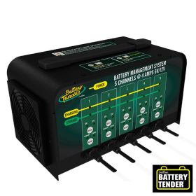Battery Tender 4 AMP, 6/12V Selectable - 5 Bank
