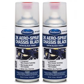 Eastwood 2K AeroSpray™ Chassis Black Satin Spray Paint