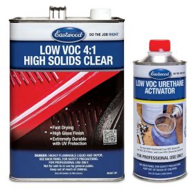 Eastwood 4:1 Low VOC High Solids Clear Coat Kit with Activator