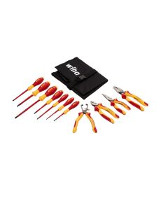 Wiha 11 Piece Insulated Pliers-Cutters and Screwdriver Set 32888