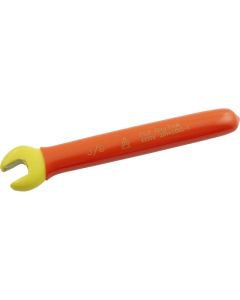 Gray Tools Open End Wrench. 3/8'' 1000V Insulated E012-I