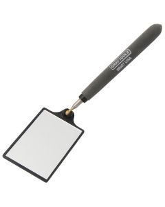 Gray Tools 2-1/2in. X 3-1/2in. Rectangular Telescopic Swivel Head Inspection Mirror 10-1/2in. To 37i