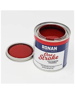Ronan One Stroke Pin Striping Enamel Carmine Quarter Pint