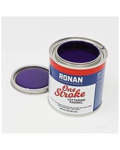 Ronan One Stroke Pin Striping Enamel Violet Quarter Pint