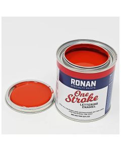 Ronan One Stroke Pin Striping Enamel Scarlet Red Quarter Pint