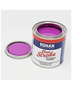 Ronan One Stroke Pin Striping Enamel Process Purple Quarter Pint