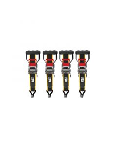 CAT 4-pc Ratchet Tie Down (1.5 inch x 16 feet) (black strap) 980676E