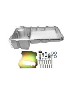 FiTech Plus LS Swap Oil Pan Standard Profile Satin 6.00L w/Filter Capacity 130001