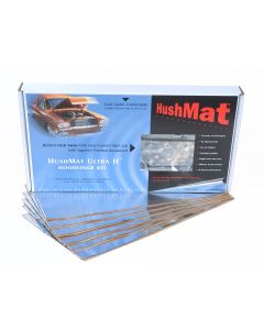 HushMat Universal Auto & Truck Heavy Duty Hoodliner Insulation - 6 Sheets 12 Inchx23 Inch ea 50100
