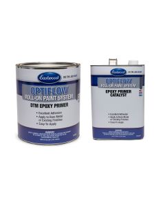 Eastwood OptiFlow Epoxy Primer Gallon and Catalyst Kit - Automotive Roll-On Paint - Gray