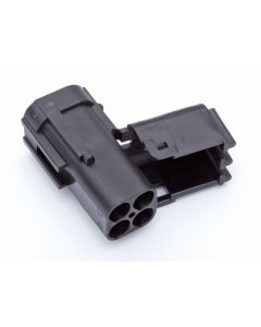 Eastwood Crimp-Right 1 Piece Four Pole Male Square Connector Housing