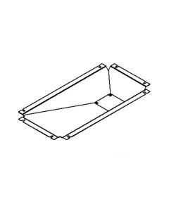 Slag Bed for CertiFlat 24"X48" Plasma Table