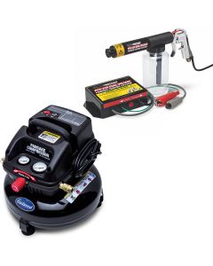 Eastwood PCS-250 Dual Voltage Powder Coating Gun and Pancake Compressor