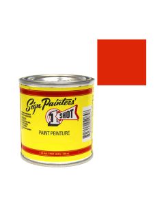 1 Shot Paint Fire Red 1/2 Pint