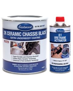 eastwood 2k ceramic chassis black satin gallon paint