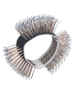 Dynabrade 4 In. x 3/4 In. Bent Coarse Wire Wheel 92245